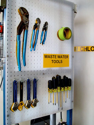 5s Set in order - keep work areas clean, efficient and safe by setting in order