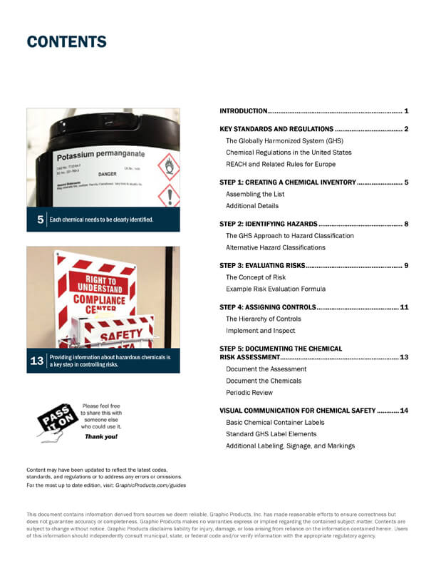 Chemical Risk Guide