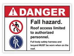 Construction Labels And Signage DANGER