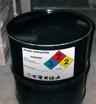 NFPA Drum Label