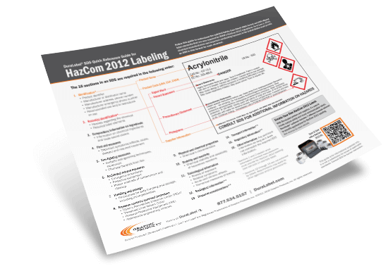 Sds Hazcom labeling guide